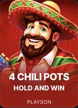 4 Chili Pots Hold And Win in the Dudespin lobby